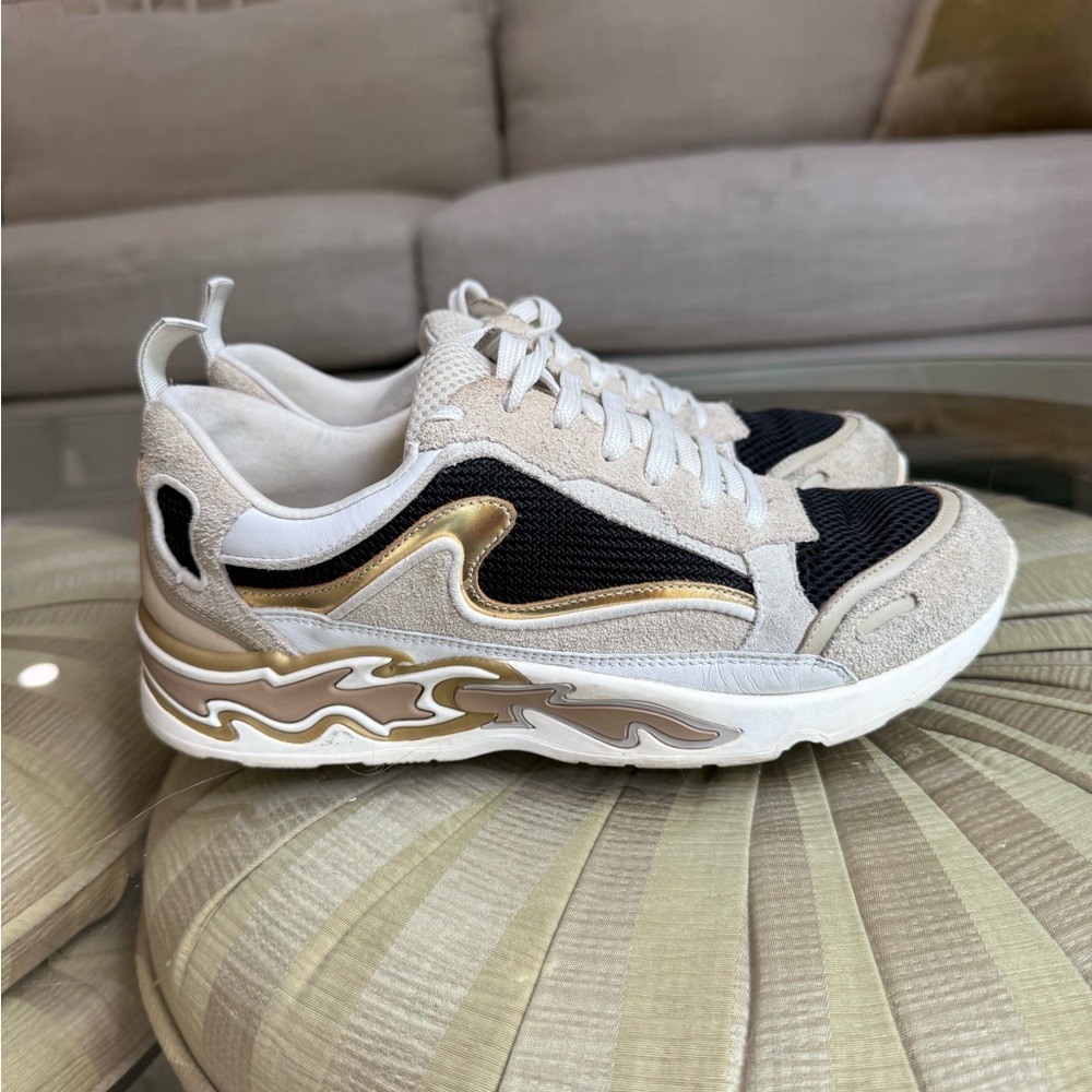 Sandro Flame Gold sneakers